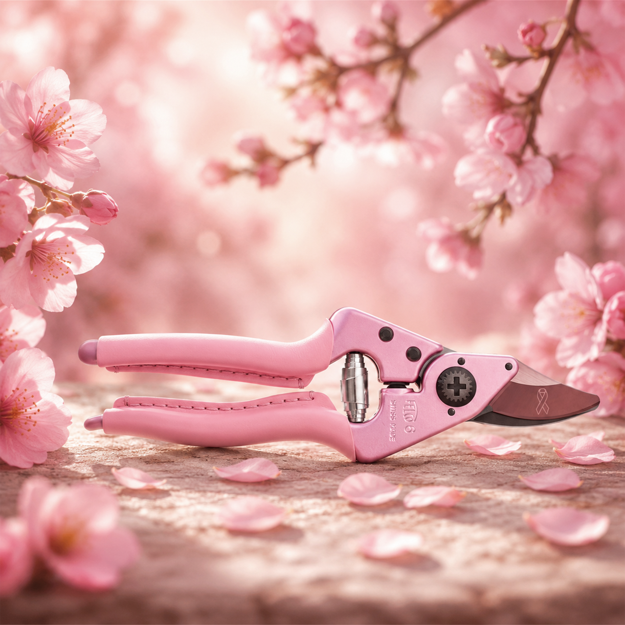 FELCO 6 Pink Blossom limitált kiadású metszőolló
